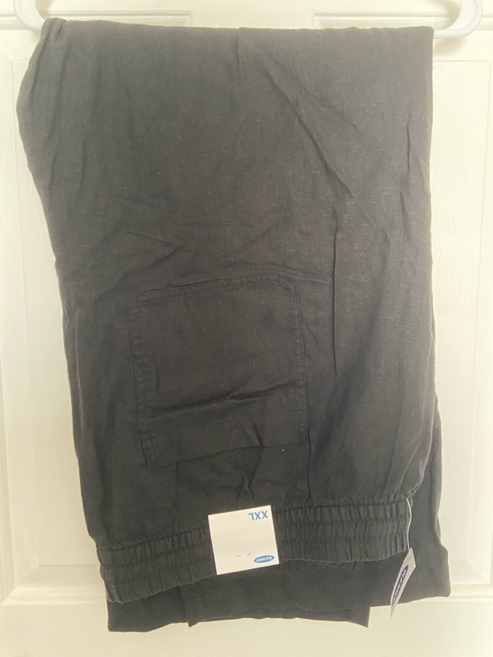 Black Scrub Jogger Pants with Back Pocket